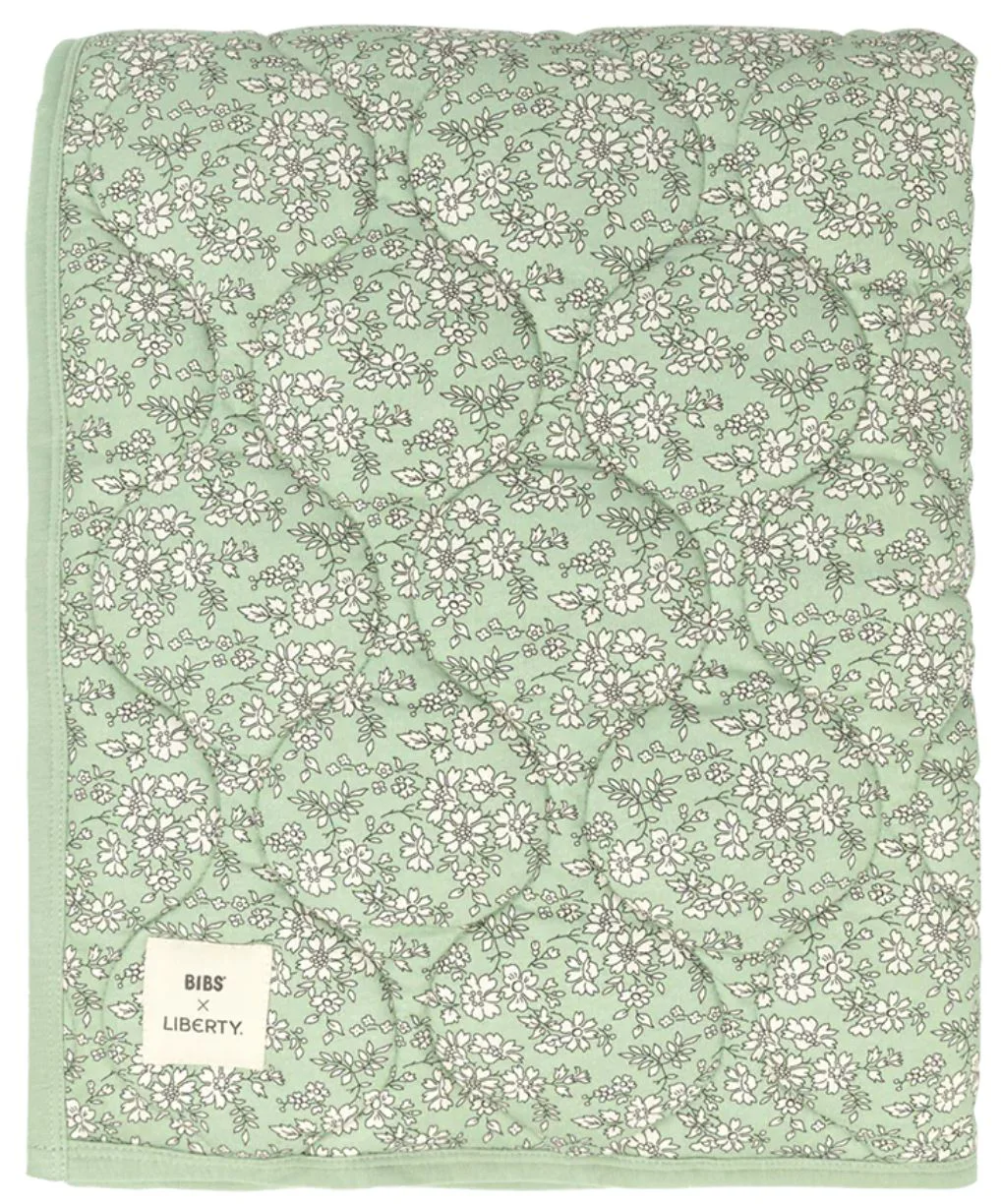 Patura matlasata BIBS Liberty Capel Sage (85x110 cm)