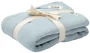 Муслиновое одеяло BIBS Swaddle Baby Blue, 120x120 см