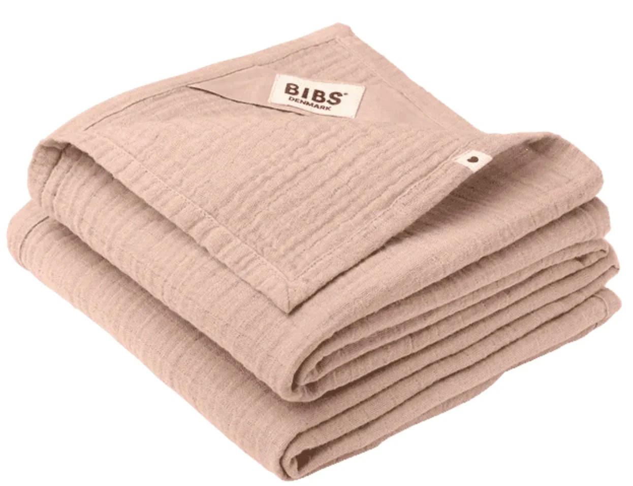 Set de 2 museline BIBS Blush, 70x70 cm