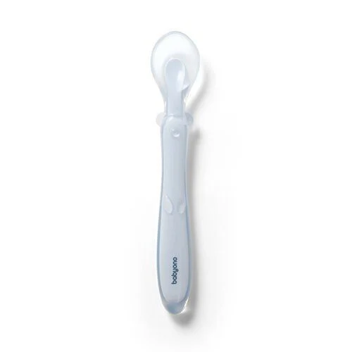 image for Гибкая ложка BabyOno из силикона Синий foto