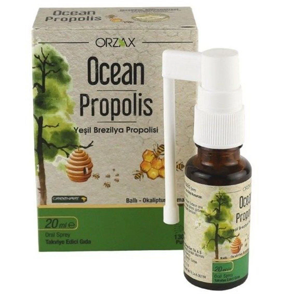 Spray Orzax Ocean Propolis, 20 ml