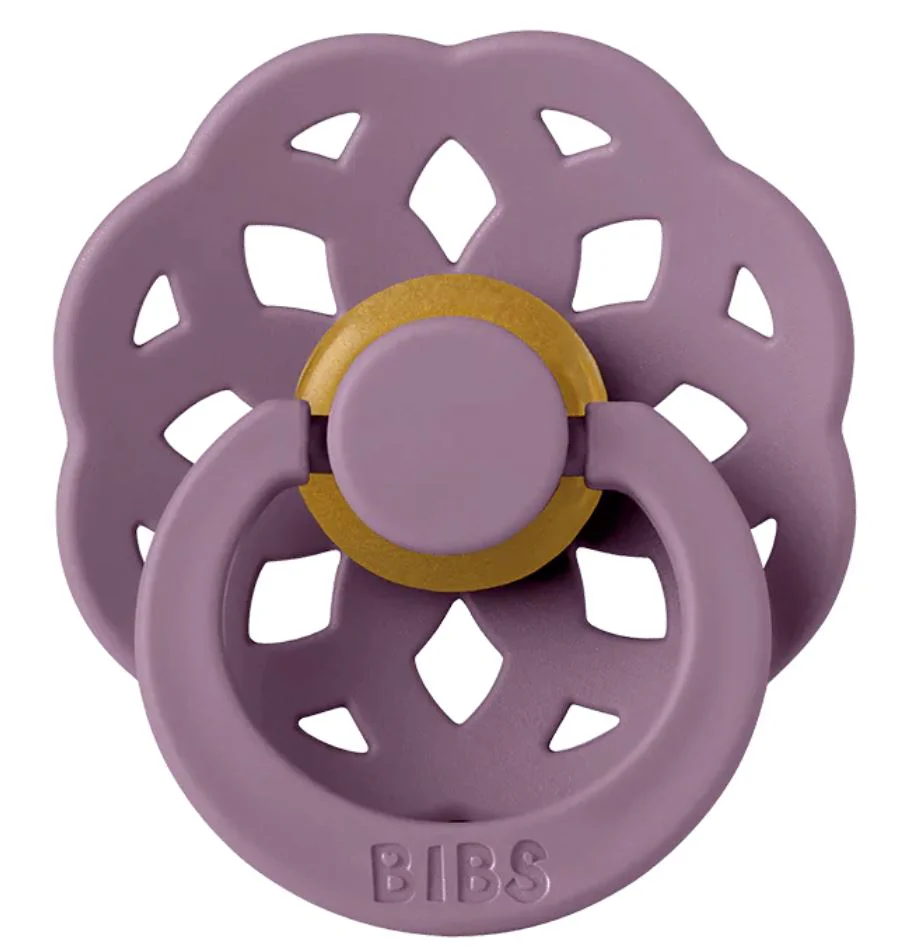 Suzeta rotunda din latex BIBS Boheme Mauve (0-6 luni) foto