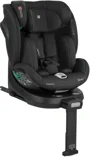 Вращающееся автокресло с изофиксом KikkaBoo i-Twist Black, 40-150 см