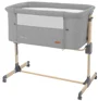Кроватка co-sleeper KikkaBoo Amaris Light Grey foto