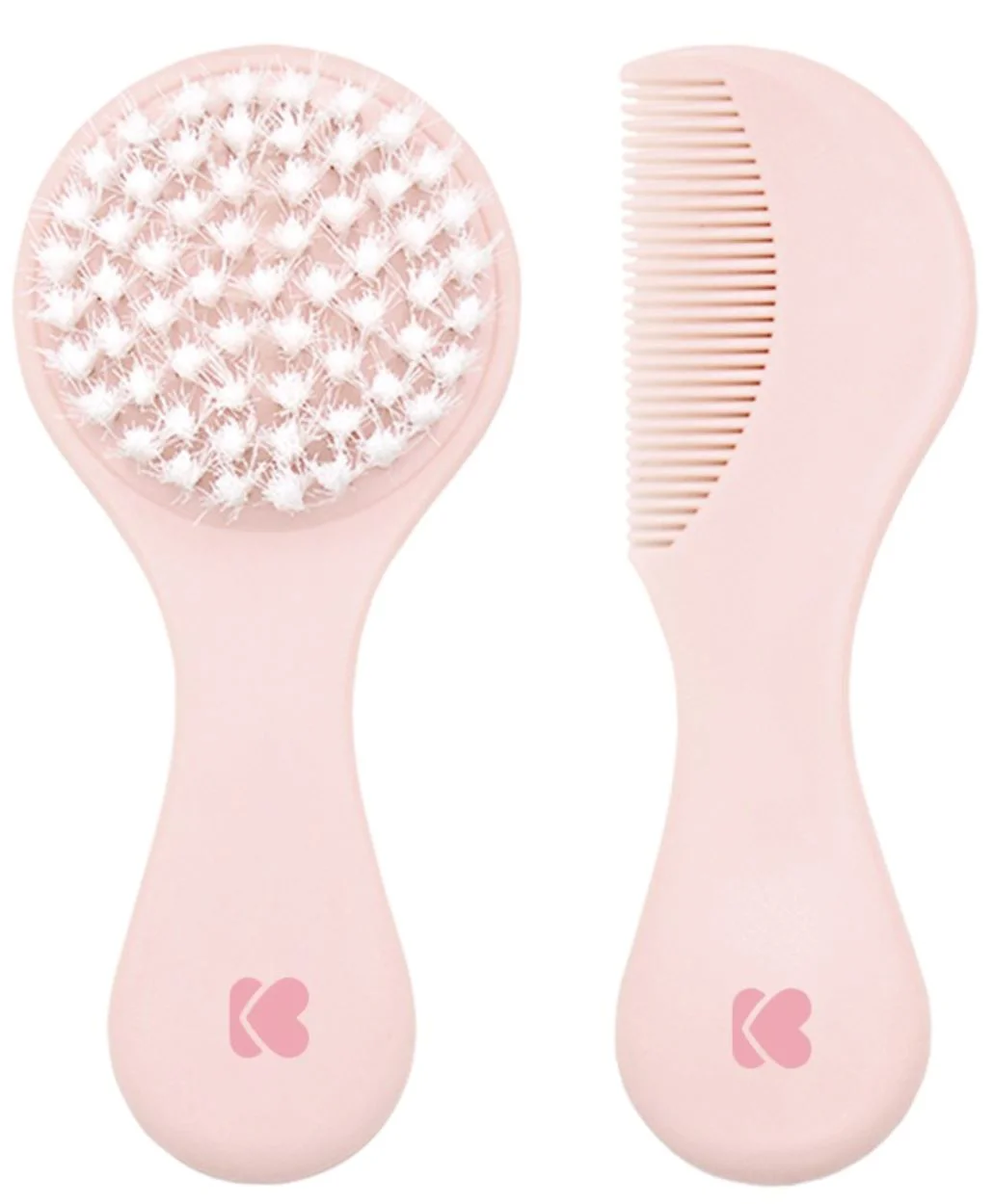 Pieptene si perie KikkaBoo Savanna Pink
