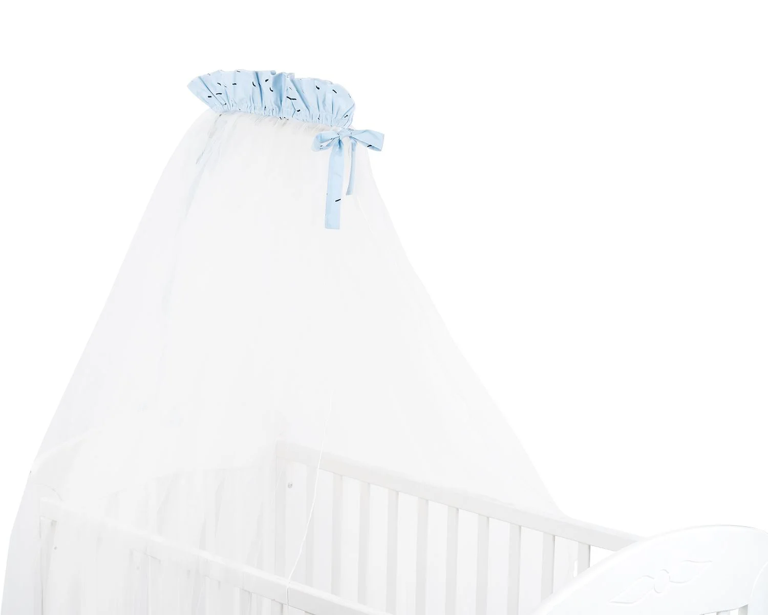 Балдахин KikkaBoo Bear with me Blue, 200x480 см
