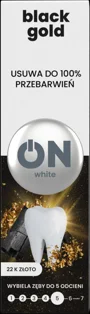 Зубная паста Tolpa ON White Black Gold, 75 мл