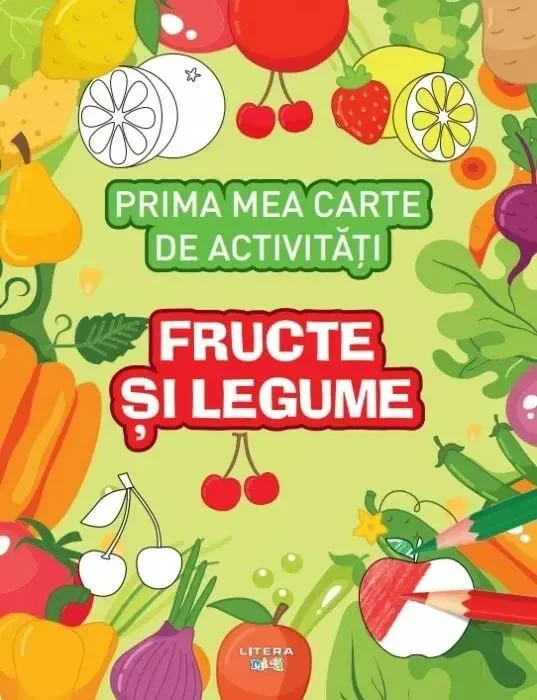image for Prima mea carte de activitati. Fructe si legume foto