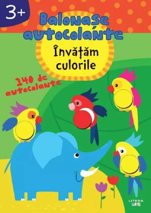 image for Balonase Autocolante. Invatam culorile. 3+ foto