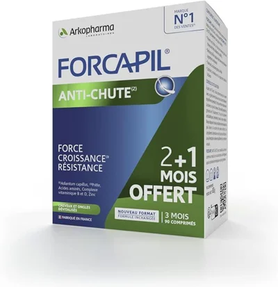 Forcapil contra căderii părului, 90 capsule