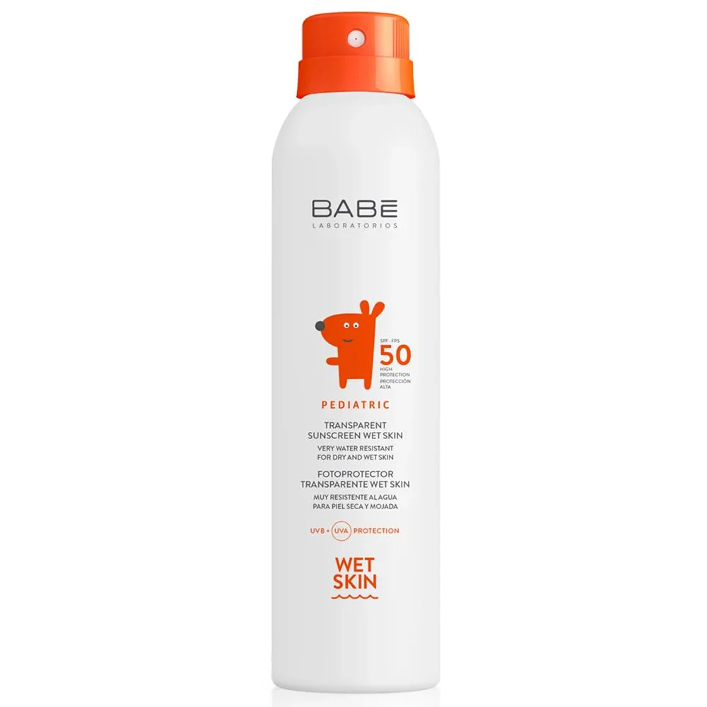 Crema de protectie solara Wet Skin BABE Pediatric SPF 50+, 200 ml