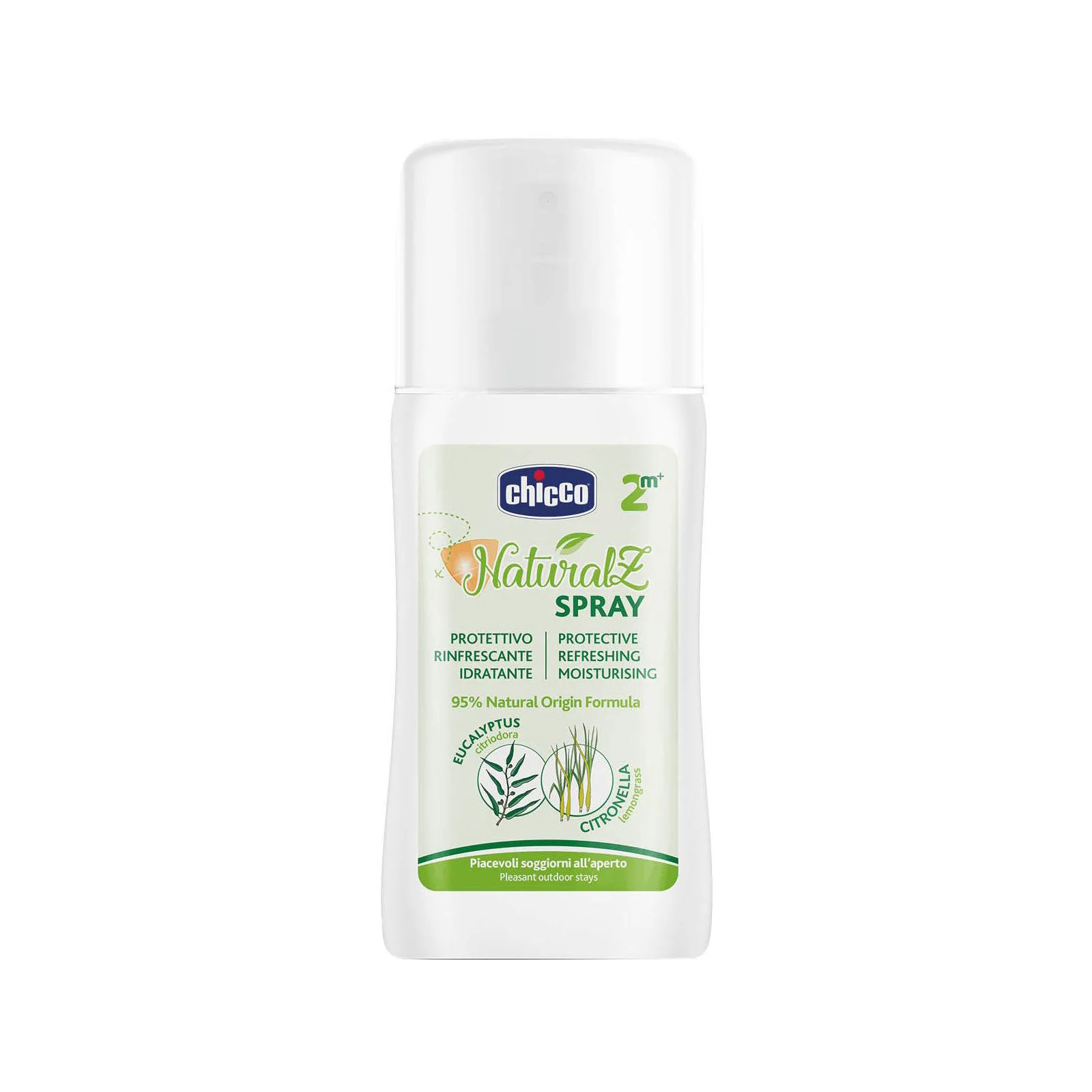 Spray anti-tantari Chicco NaturalZ (2+ luni), 100 ml