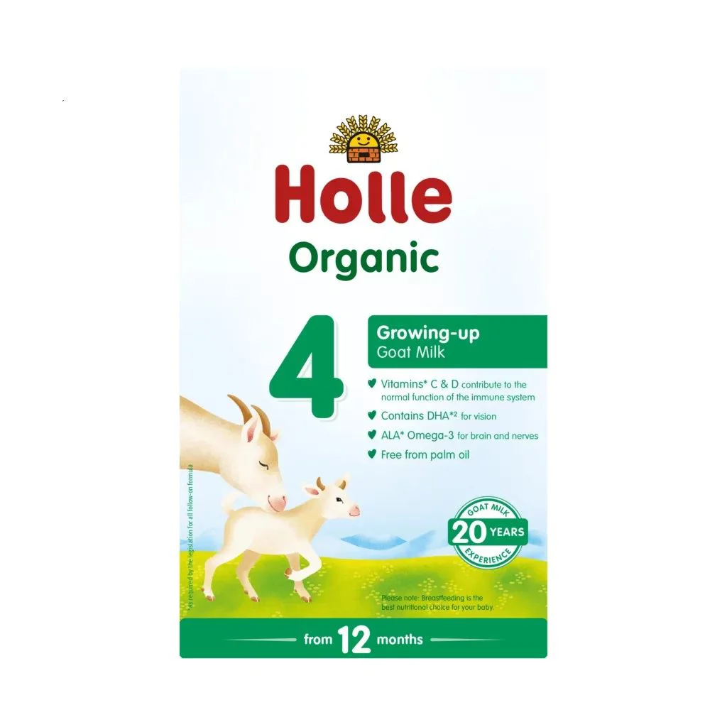 Formula de lapte de capra Holle Organic 4 (12+ luni), 400 g