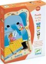 Puzzle din lemn in 3 straturi Djeco Lucky & Co foto