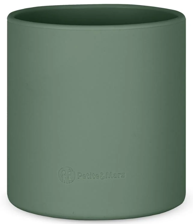 Силиконовая чашка Petite&Mars Take&Match Misty Green