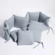 Защита для детской кроватки Perina Soft Cotton Голубой foto