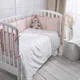 Lenjerie de pat pentru copii Perina Toys Sateen Collection Roz foto