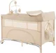 Раскладная кроватка KikkaBoo Nighty Night Beige foto