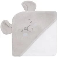 Махровое полотенце с капюшоном KikkaBoo Joyful Mice, 90x90 см