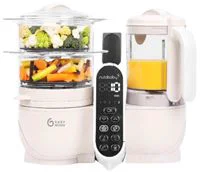 Robot multifunctional 5 in 1 Babymoov Nutribaby+ Mineral Beige foto