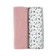 Пелёнки из муслина Beaba Bridal Pink/Flowery Countryside, 120x120 см, 2 шт. foto
