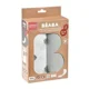 Муслиновые пеленки Beaba Mirage Grey/Jungle, 120x120 см, 2 шт. foto