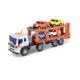 Masina cu inertie Wenyi Auto Transport Trailer Truck, 1:16 foto