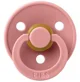 Suzeta rotunda BIBS Dusty Pink din latex (6-18 luni) foto