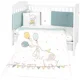Set lenjerie patut 140x70 cm KikkaBoo Elephant Time, 6 piese foto