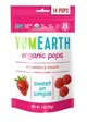 Acadele Yumearth Organic cu gust de Capsuna, 14 buc.