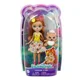 Papusa Enchantimals Ursuletul Bexie si Bidie foto