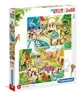 Puzzle Clementoni SuperColor Gradina zoologica, 2x60 piese