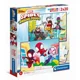 Puzzle Clementoni Supercolor Spidey si prietenii, 2x20 piese foto