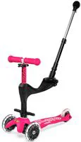 Самокат Micro Mini 3 в 1 Deluxe Plus LED Pink