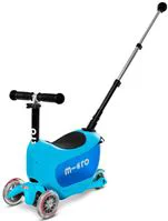Самокат Micro Mini2go Deluxe Plus Blue foto