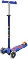 Trotineta Micro Maxi Deluxe LED Blue foto