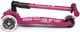 Trotineta pliabila Micro Maxi Deluxe Foldable LED Berry Red foto