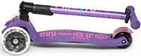 Складной самокат Micro Maxi Deluxe Foldable LED Purple foto