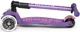 Складной самокат Micro Maxi Deluxe Foldable LED Purple foto