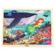 Puzzle din lemn Viga Toys Universul subacvatic, 24 piese foto