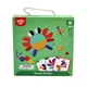 Puzzle educativ din lemn Tooky Toy Forme