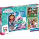 Puzzle Clementoni Gabby's Dollhouse, 3x48 piese foto