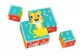 Cub puzzle din lemn Tooky Toy Animale foto