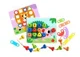 Joc din lemn Tooky Toy Stacking Peg