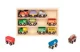 Set de joaca din lemn Tooky Toy Trenulete foto