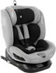 Scaun auto rotativ cu isofix KikkaBoo i-Moove Light Grey, 40-150 cm foto