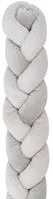 Плетеная боковая защита KikkaBoo Grey (толщина 20 см), 210 см foto