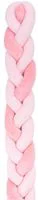 Плетеная боковая защита KikkaBoo Pink (толщина 12 см), 180 см foto