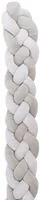 Плетеная боковая защита KikkaBoo Grey (толщина 15 см), 180 см foto
