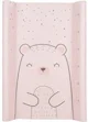 Saltea pentru infasat moale KikkaBoo Bear with me Pink, 80x50 cm